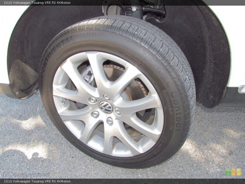 2010 Volkswagen Touareg VR6 FSI 4XMotion Wheel and Tire Photo #55309498