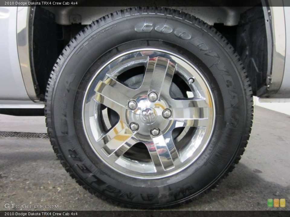 2010 Dodge Dakota TRX4 Crew Cab 4x4 Wheel and Tire Photo #55313050