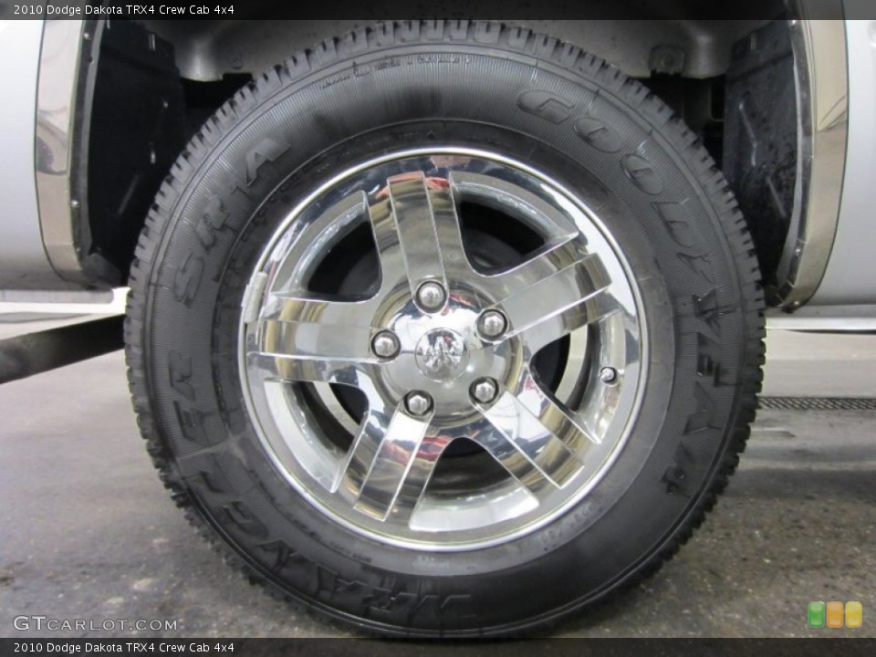 2010 Dodge Dakota TRX4 Crew Cab 4x4 Wheel and Tire Photo #55313128