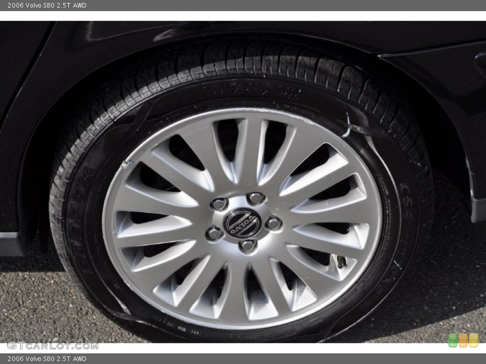 2006 Volvo S80 2.5T AWD Wheel and Tire Photo #55313268