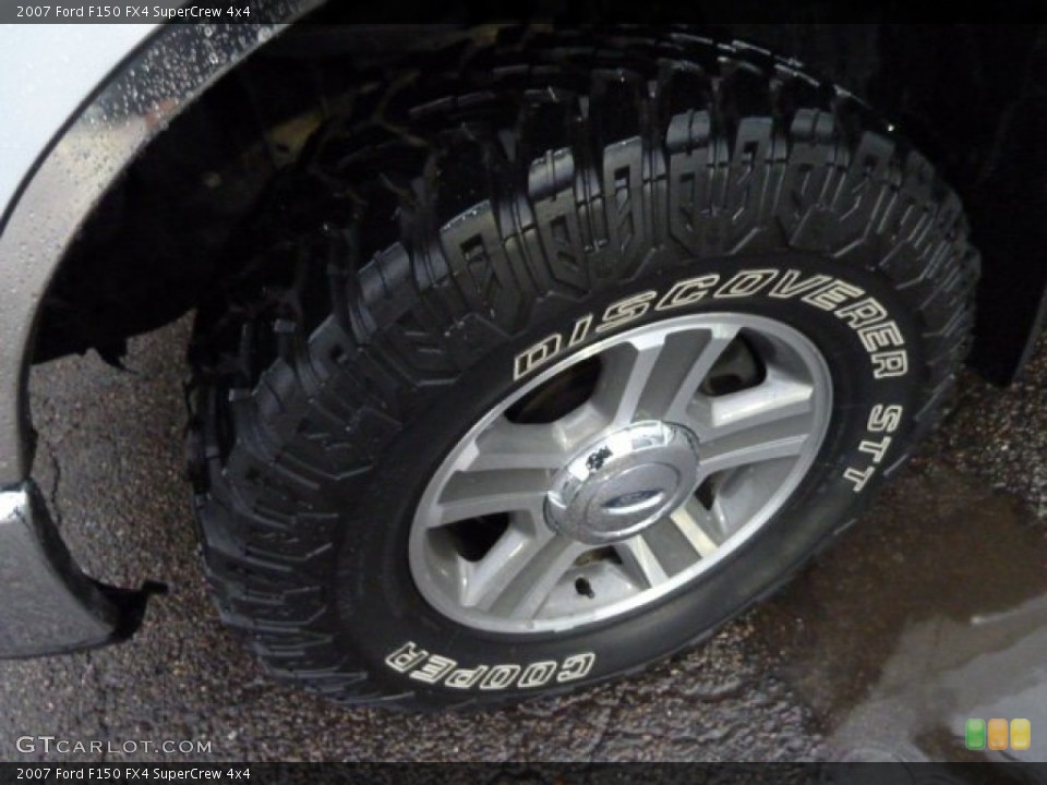 2007 Ford F150 FX4 SuperCrew 4x4 Wheel and Tire Photo #55313890