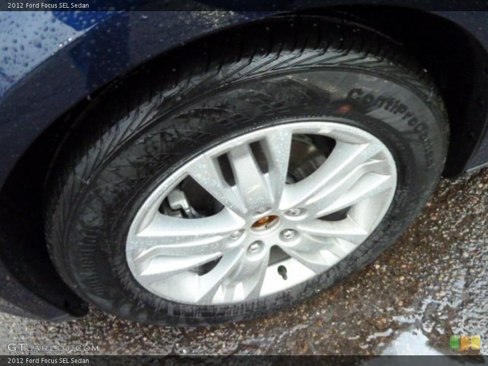 2012 Ford Focus SEL Sedan Wheel and Tire Photo #55314245