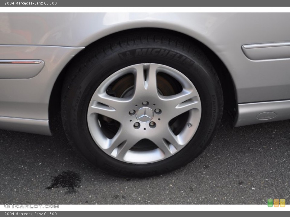 2004 Mercedes-Benz CL 500 Wheel and Tire Photo #55314583
