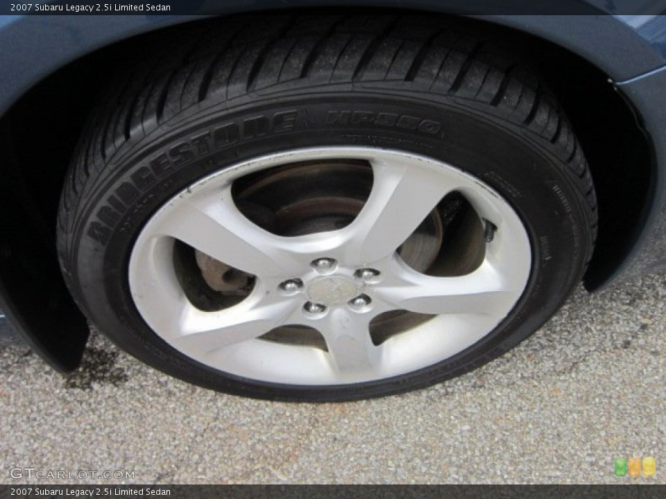 2007 Subaru Legacy 2.5i Limited Sedan Wheel and Tire Photo #55318975