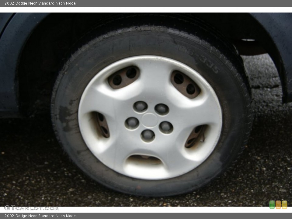 2002 Dodge Neon  Wheel and Tire Photo #55319098