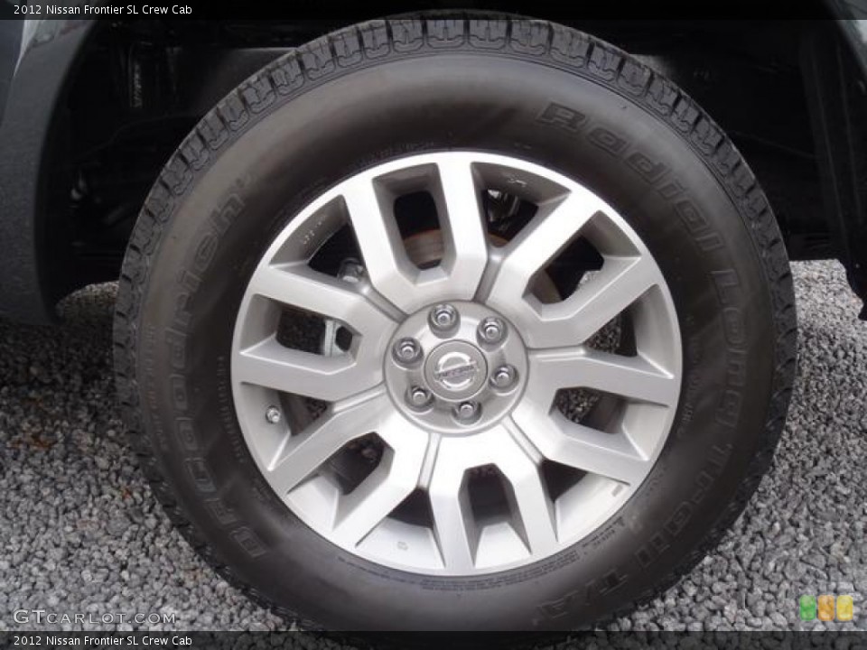 2012 Nissan Frontier SL Crew Cab Wheel and Tire Photo #55321504