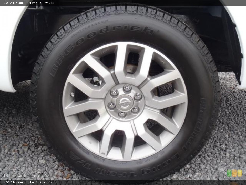 2012 Nissan Frontier SL Crew Cab Wheel and Tire Photo #55321747