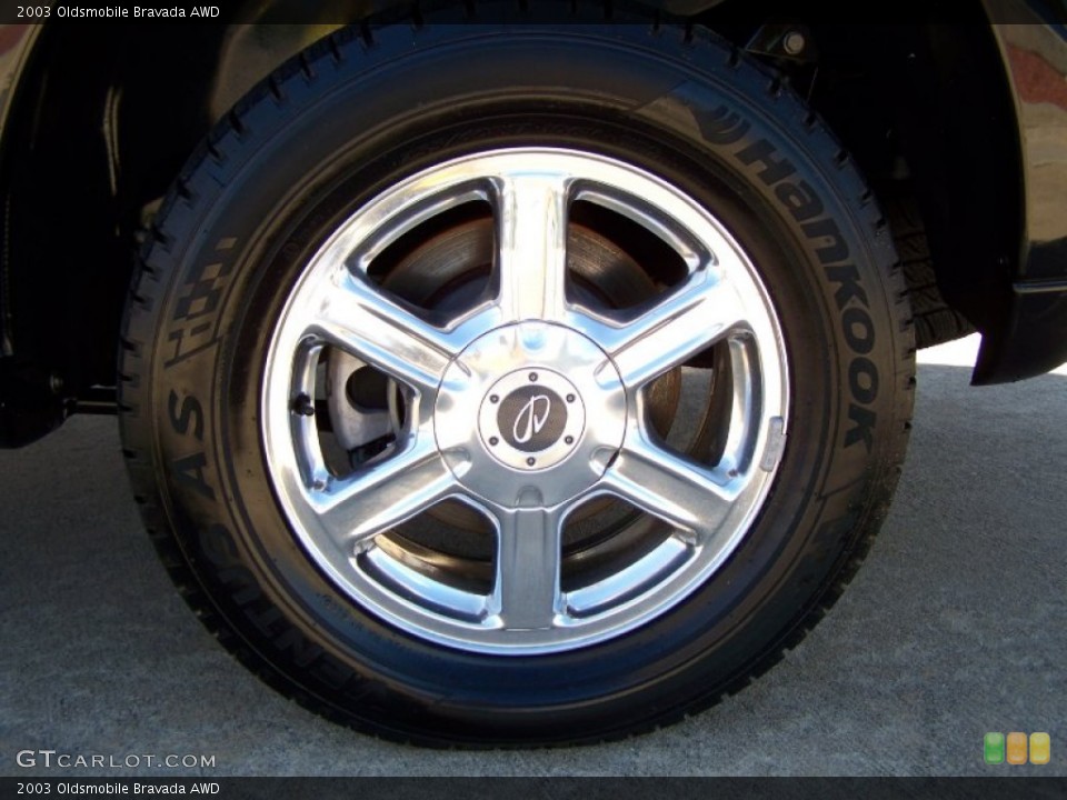 2003 Oldsmobile Bravada AWD Wheel and Tire Photo #55322872
