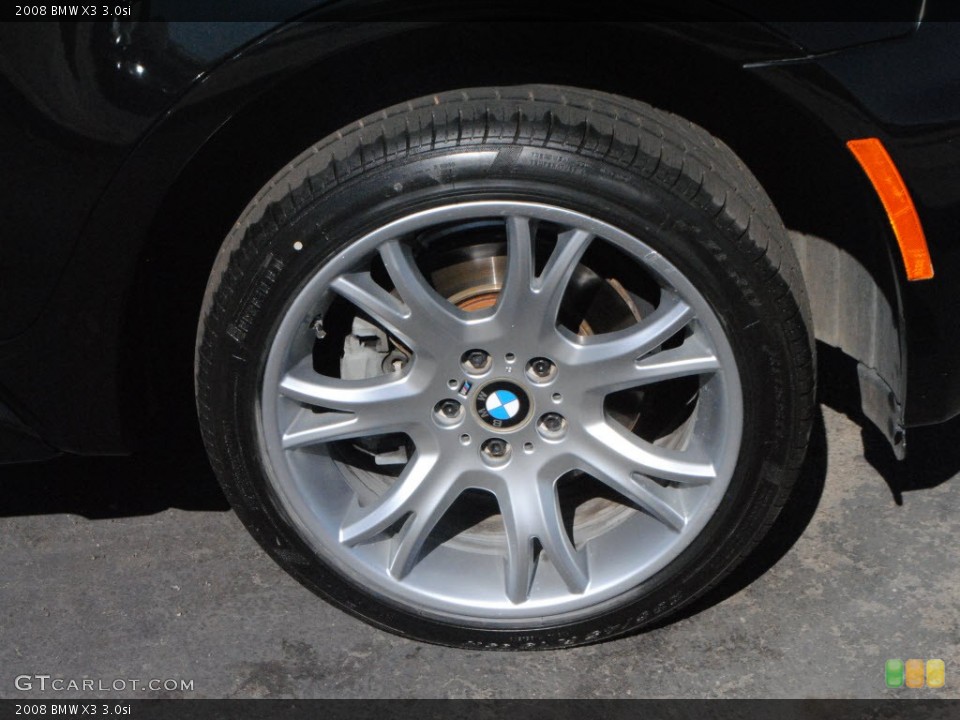 2008 BMW X3 3.0si Wheel and Tire Photo #55323214