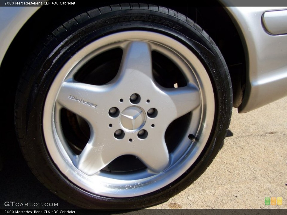 2000 Mercedes-Benz CLK 430 Cabriolet Wheel and Tire Photo #55323559