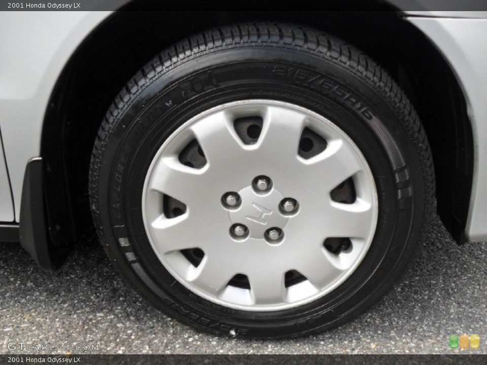 2001 Honda Odyssey LX Wheel and Tire Photo #55325599