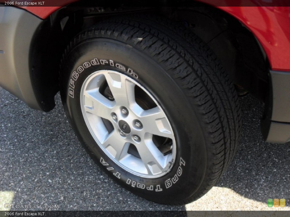 2006 Ford Escape XLT Wheel and Tire Photo #55325911