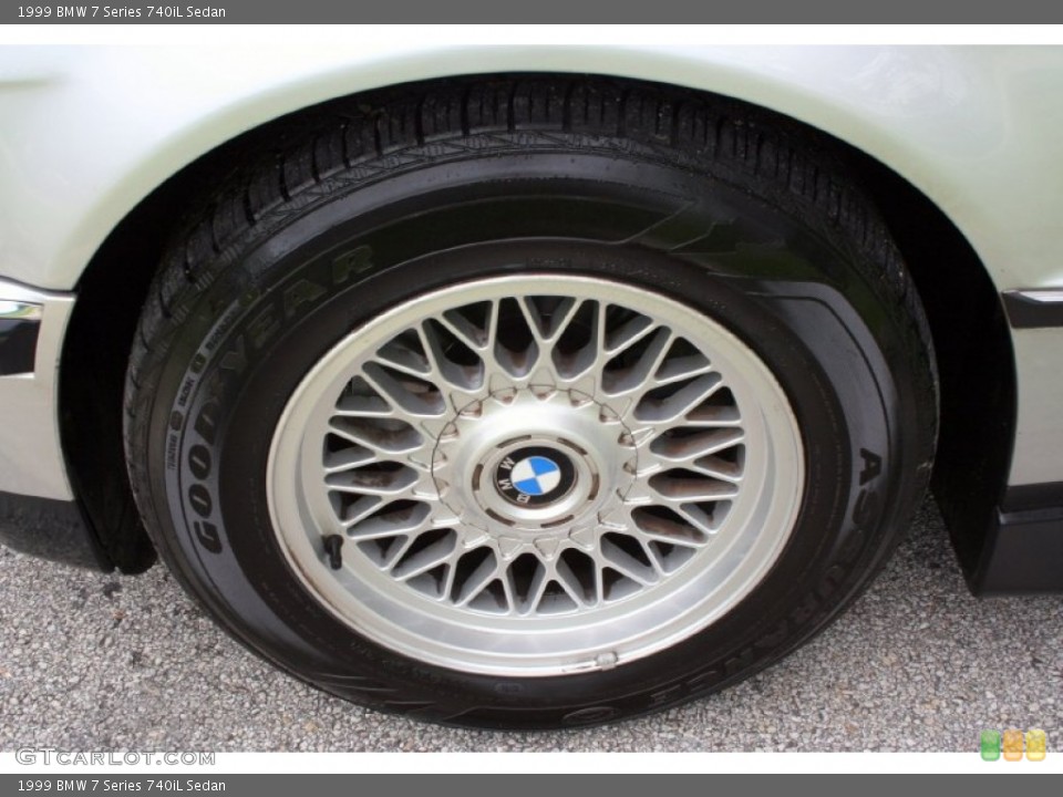 1999 BMW 7 Series 740iL Sedan Wheel and Tire Photo #55328527