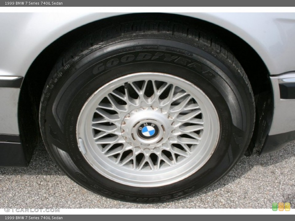 1999 BMW 7 Series 740iL Sedan Wheel and Tire Photo #55328533