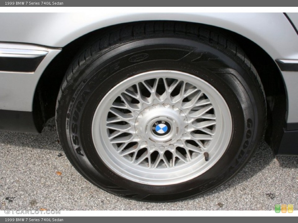 1999 BMW 7 Series 740iL Sedan Wheel and Tire Photo #55328539