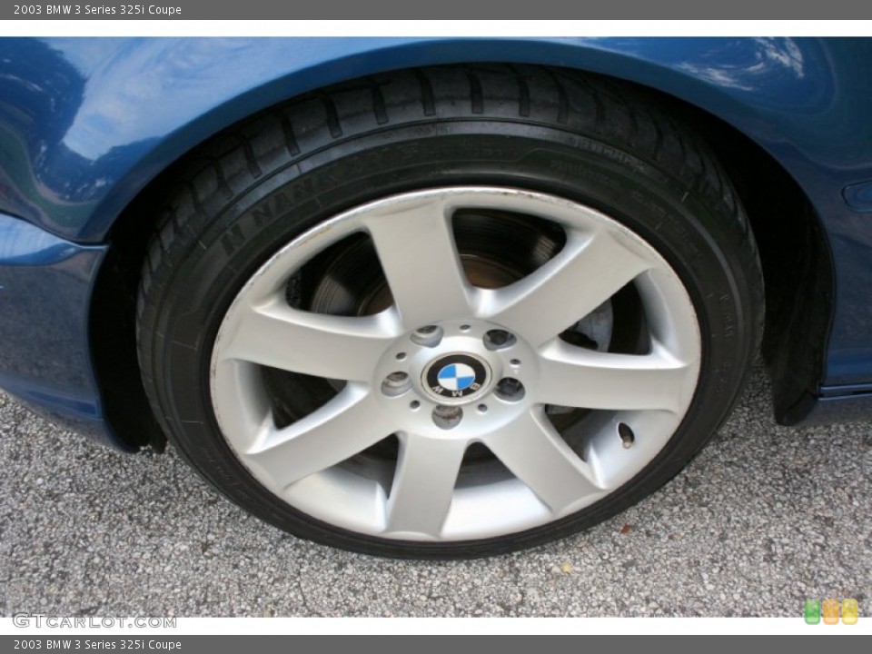 2003 BMW 3 Series 325i Coupe Wheel and Tire Photo #55329070