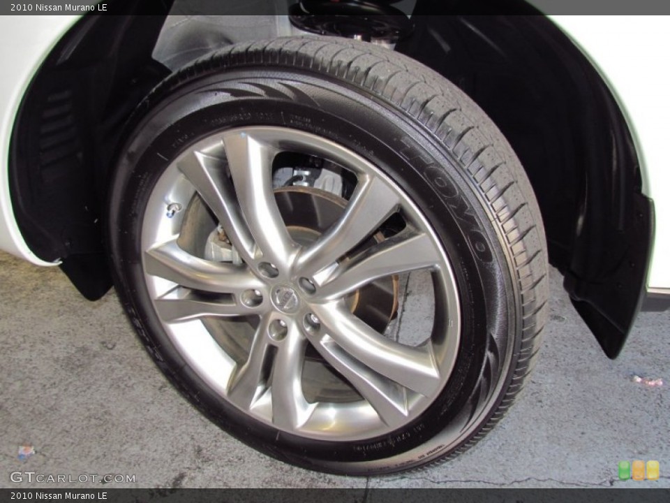2010 Nissan Murano LE Wheel and Tire Photo #55337345