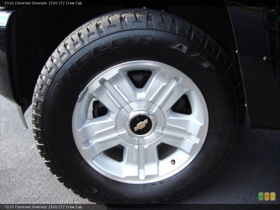 2010 Chevrolet Silverado 1500 LTZ Crew Cab Wheel and Tire Photo #55338239