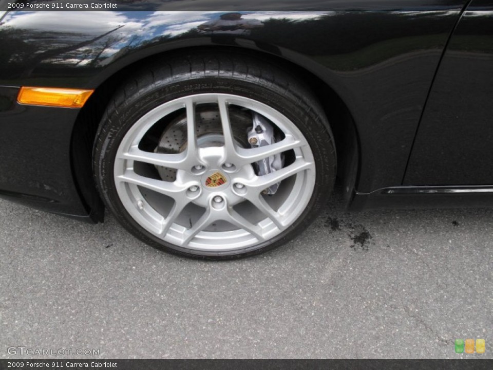 2009 Porsche 911 Carrera Cabriolet Wheel and Tire Photo #55339982