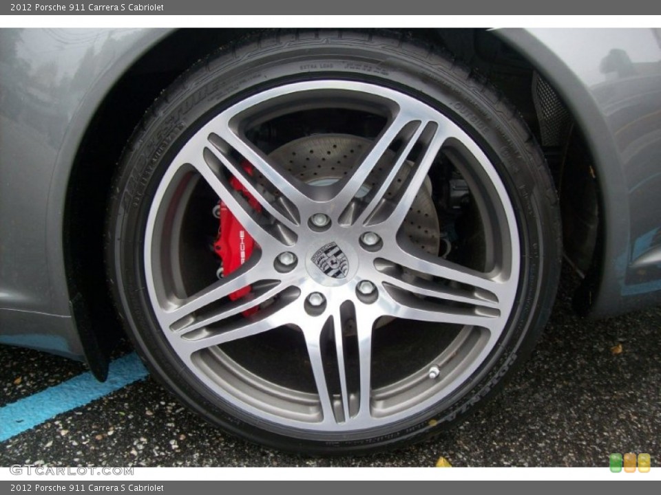 2012 Porsche 911 Carrera S Cabriolet Wheel and Tire Photo #55342076