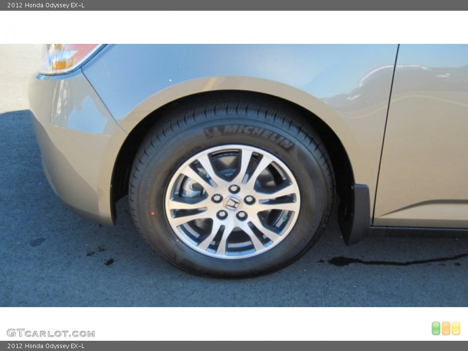 2012 Honda Odyssey EX-L Wheel and Tire Photo #55344614