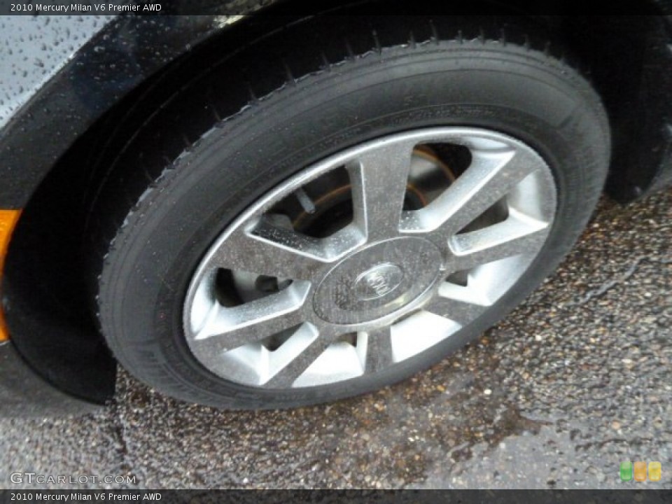 2010 Mercury Milan V6 Premier AWD Wheel and Tire Photo #55346927
