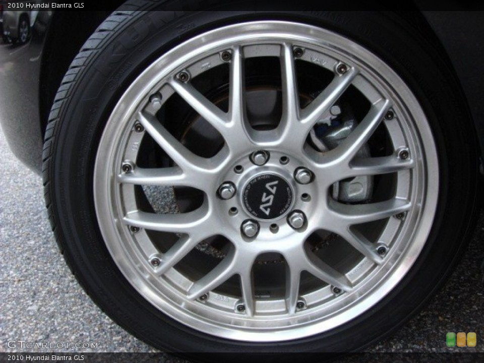 2010 Hyundai Elantra GLS Wheel and Tire Photo #55347464