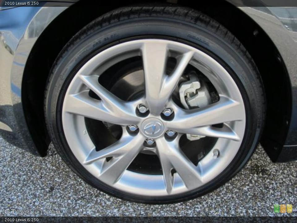 2010 Lexus IS 250 Wheel and Tire Photo #55347980