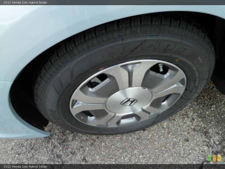 2012 Honda Civic Hybrid Sedan Wheel and Tire Photo #55349570