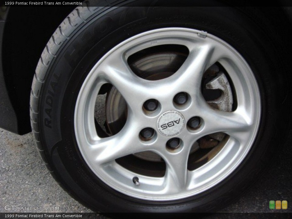 1999 Pontiac Firebird Trans Am Convertible Wheel and Tire Photo #55350278