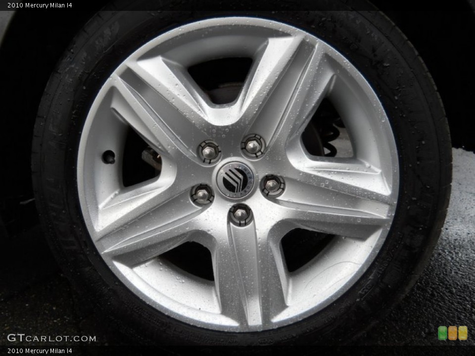 2010 Mercury Milan I4 Wheel and Tire Photo #55351076