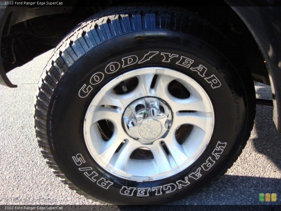 2003 Ford Ranger Edge SuperCab Wheel and Tire Photo #55351214