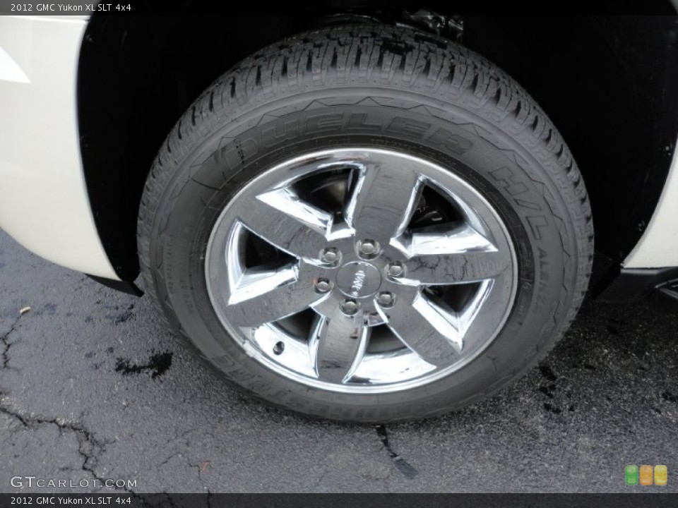 2012 GMC Yukon XL SLT 4x4 Wheel and Tire Photo #55354340