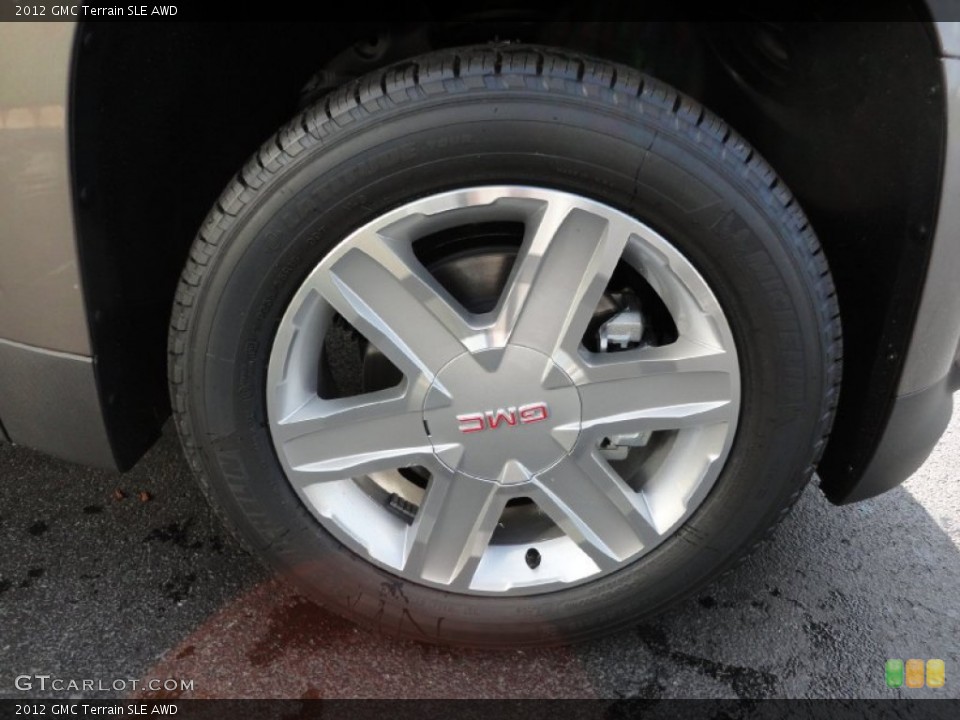 2012 GMC Terrain SLE AWD Wheel and Tire Photo #55354517