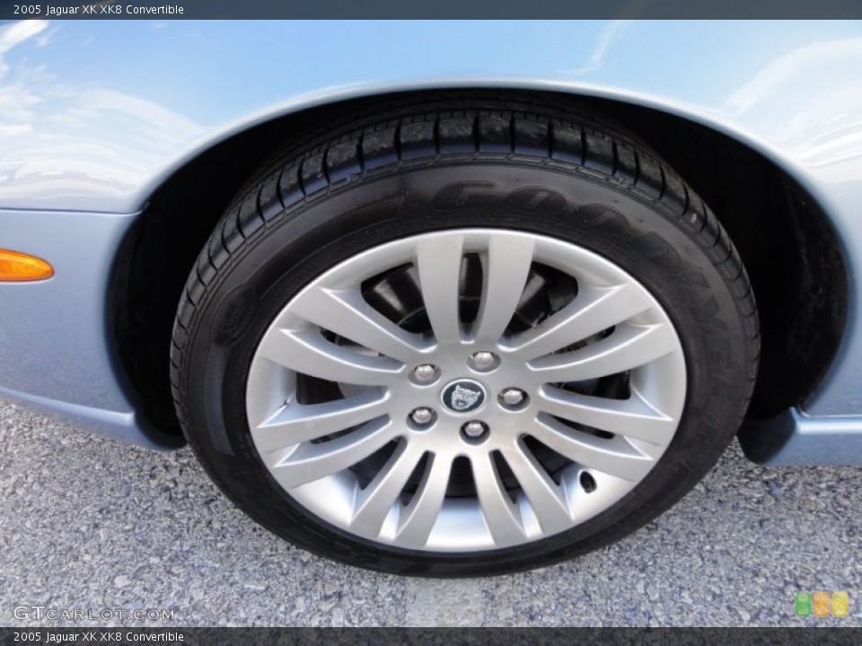 2005 Jaguar XK XK8 Convertible Wheel and Tire Photo #55356191