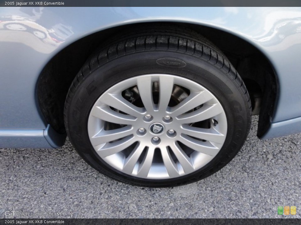 2005 Jaguar XK XK8 Convertible Wheel and Tire Photo #55356201