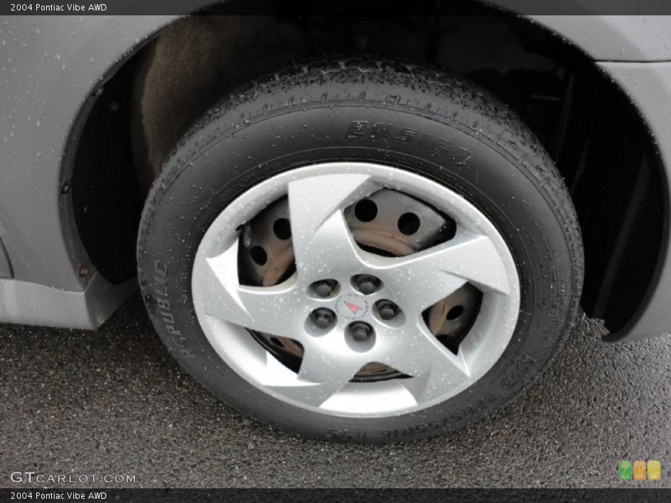 2004 Pontiac Vibe AWD Wheel and Tire Photo #55356396