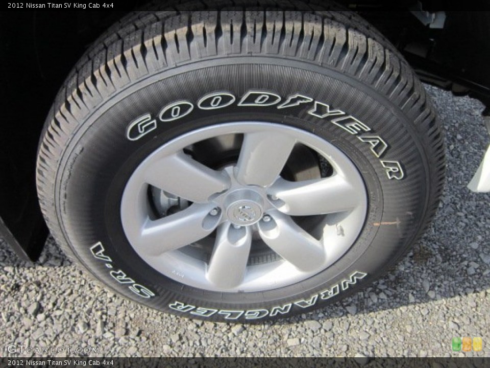 2012 Nissan Titan SV King Cab 4x4 Wheel and Tire Photo #55358462