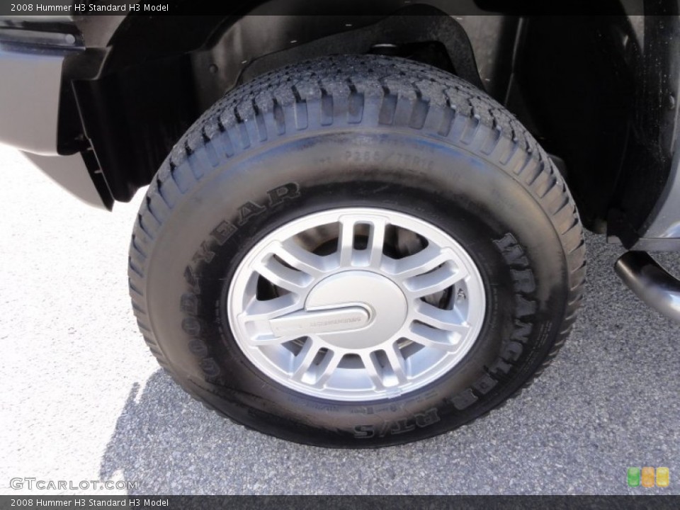 2008 Hummer H3  Wheel and Tire Photo #55359425