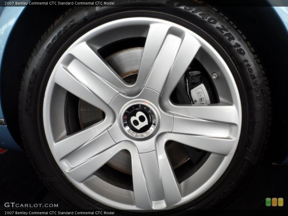 2007 Bentley Continental GTC  Wheel and Tire Photo #55362329