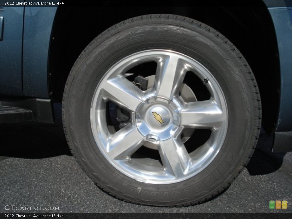 2012 Chevrolet Avalanche LS 4x4 Wheel and Tire Photo #55369746