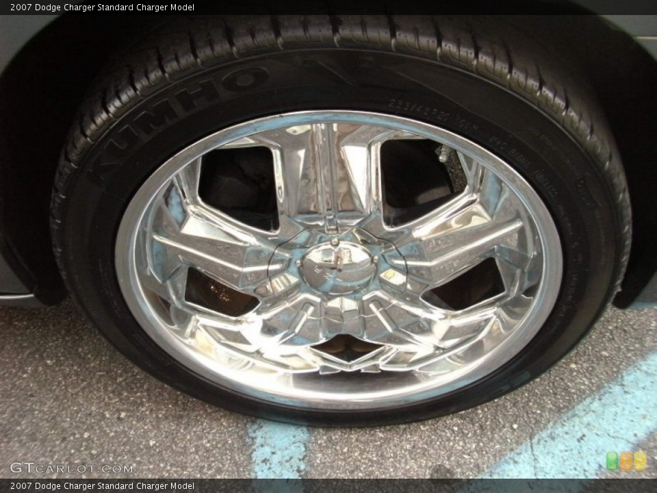 2007 Dodge Charger Custom Wheel and Tire Photo #55370307