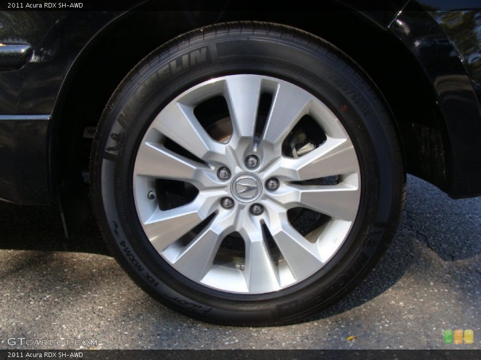 2011 Acura RDX SH-AWD Wheel and Tire Photo #55370318