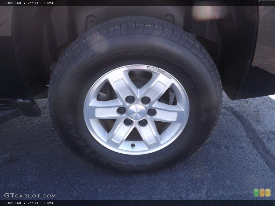 2009 GMC Yukon XL SLT 4x4 Wheel and Tire Photo #55375615