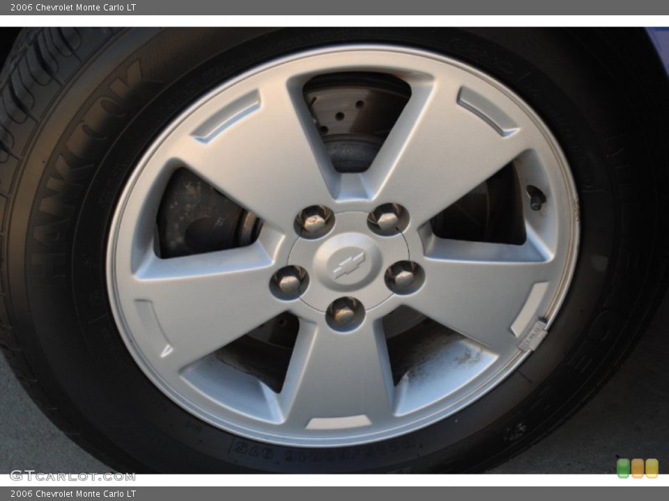 2006 Chevrolet Monte Carlo LT Wheel and Tire Photo #55378059