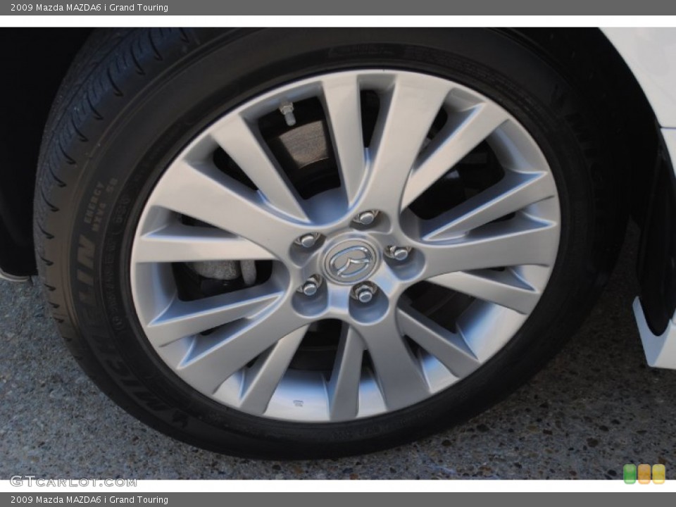 2009 Mazda MAZDA6 i Grand Touring Wheel and Tire Photo #55378818