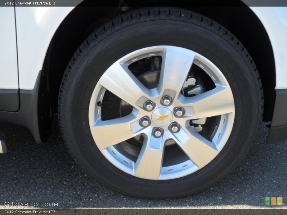 2012 Chevrolet Traverse LTZ Wheel and Tire Photo #55393293