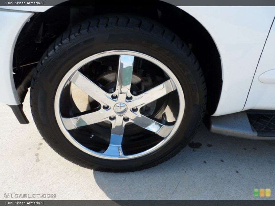 2005 Nissan Armada Custom Wheel and Tire Photo #55396403