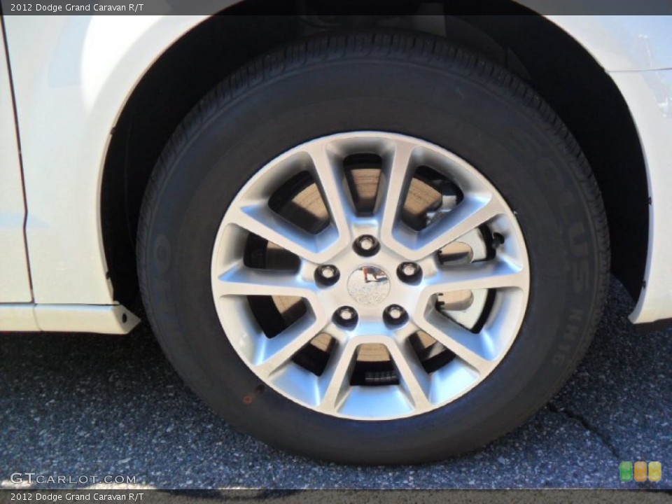 2012 Dodge Grand Caravan R/T Wheel and Tire Photo #55396713