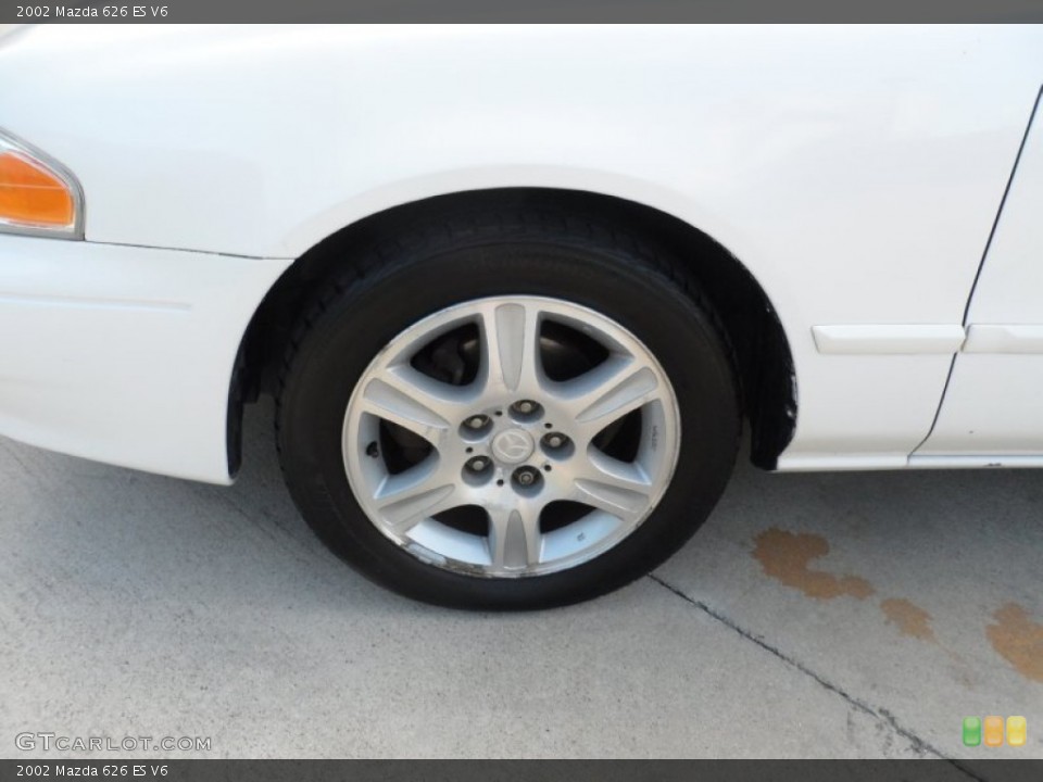 2002 Mazda 626 ES V6 Wheel and Tire Photo #55397193